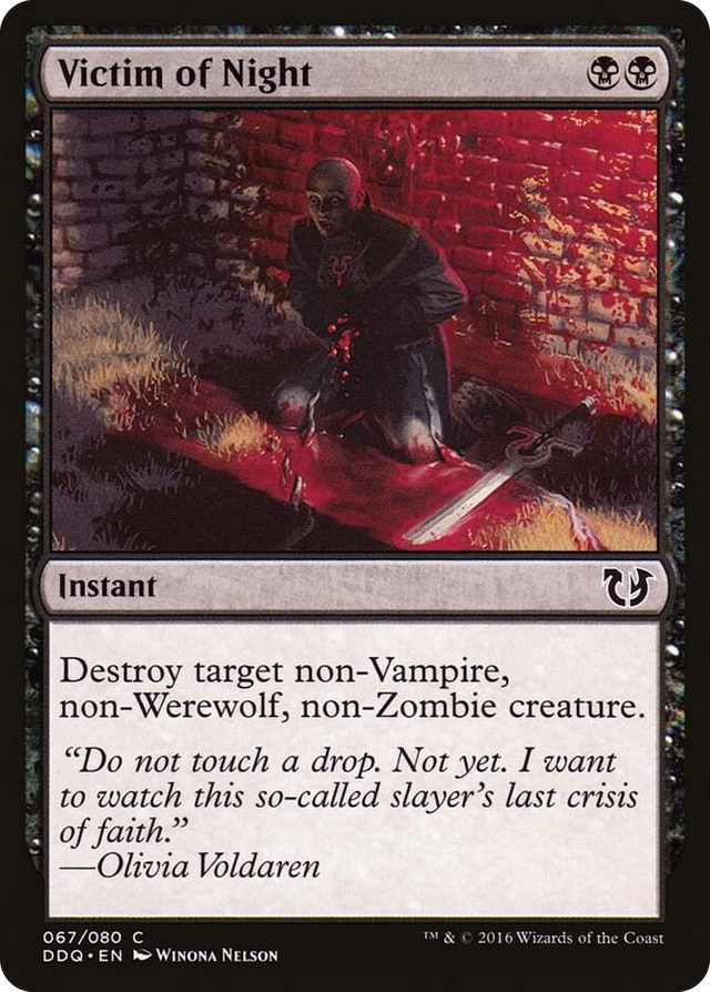 0067 Victim of Night C Duel Decks: Blessed vs. Cursed