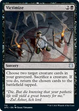 0112 Victimize U Commander: Adventures in the Forgotten Realms