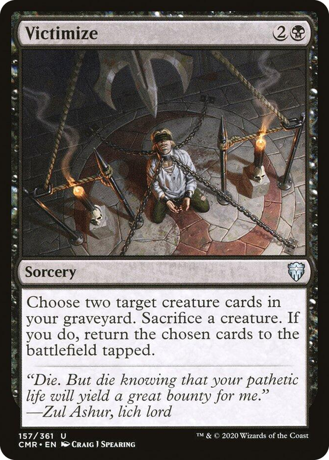 0157 Victimize U Commander Legends