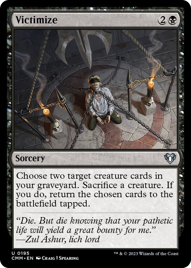 0195 Victimize U Commander Masters