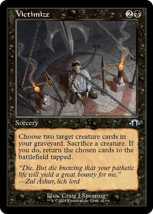 0413 Victimize (Retro Frame) U Modern Horizons 3