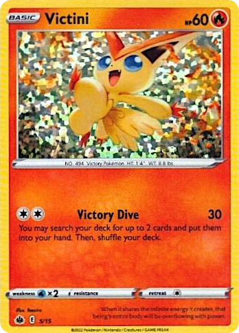 0005 Victini Promo McDonald's Promos 2022