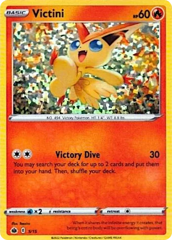 0005 Victini Promo McDonald's Promos 2022