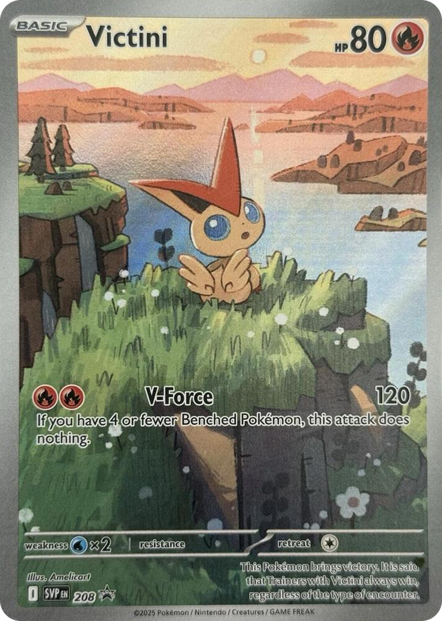 0208 Victini - 208 Promo Scarlet & Violet Promo Cards