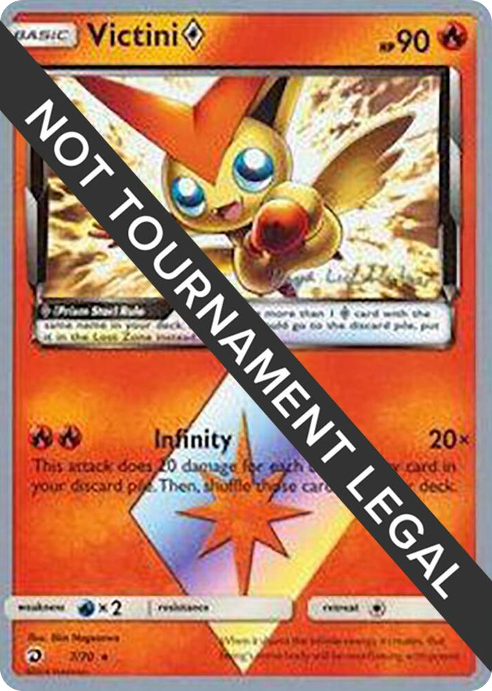 0007 Victini Prism Star - 2019 (Kaya Lichtleitner) Prism Rare World Championship Decks