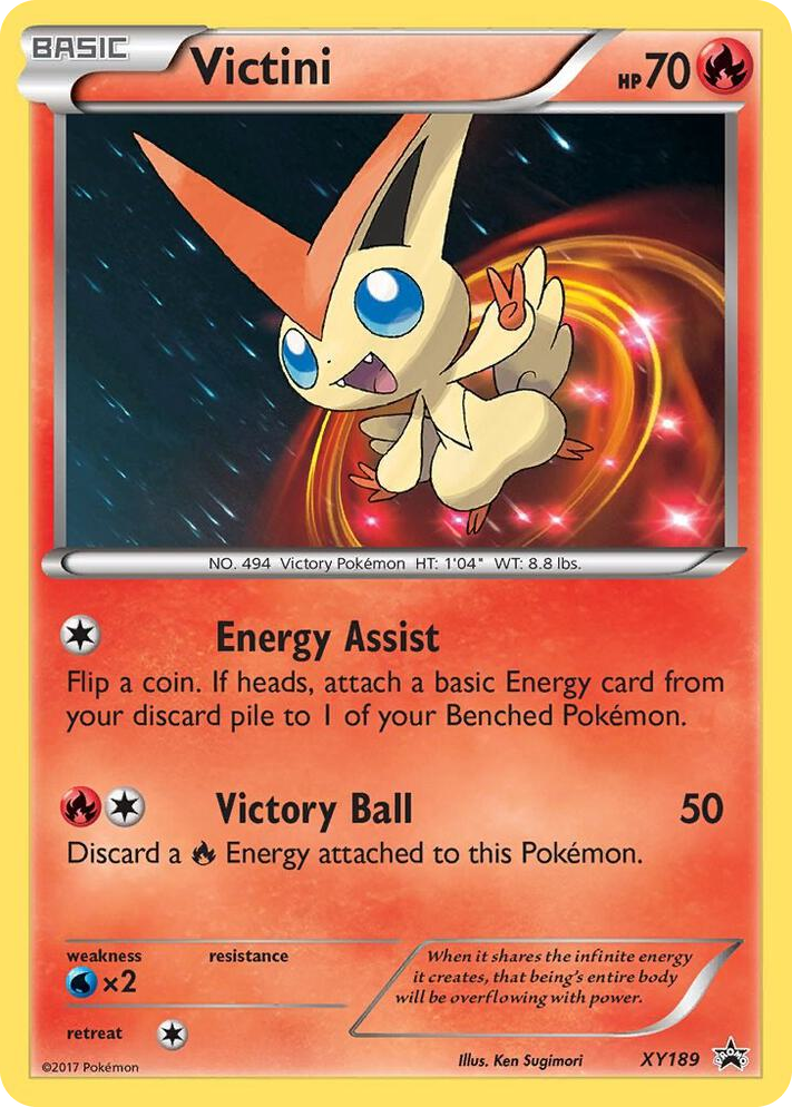 XY189 Victini - XY189 Promo XY Promos
