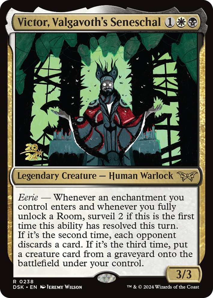 0238 Victor, Valgavoth's Seneschal R Prerelease Cards