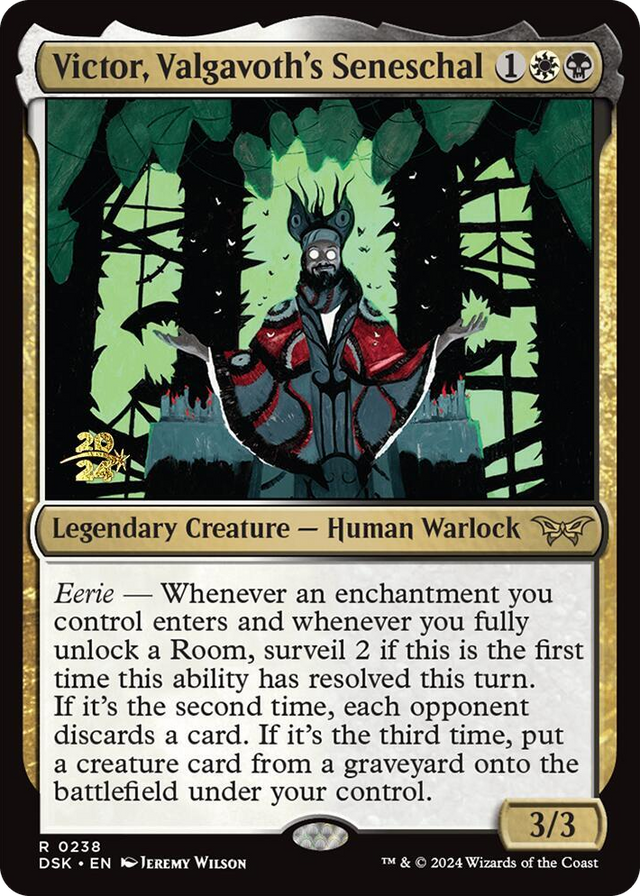 0238 Victor, Valgavoth's Seneschal R Prerelease Cards