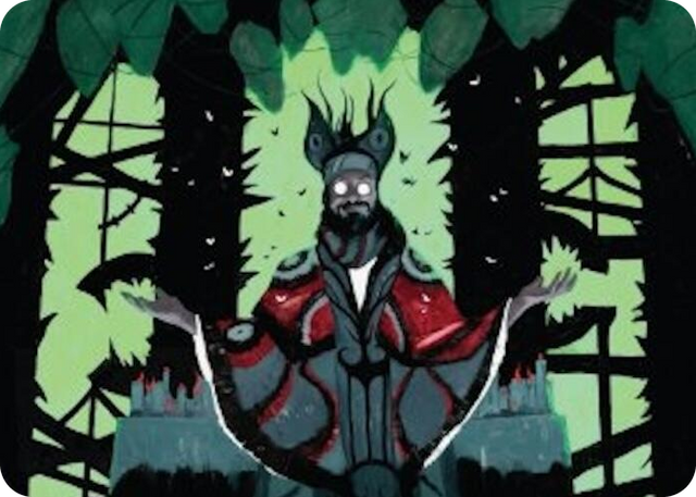 0023 Victor, Valgavoth's Seneschal Art Card (23/54) S Art Series: Duskmourn: House of Horror