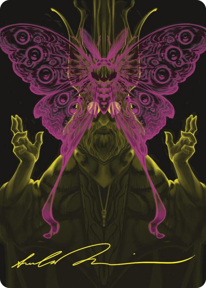 Victor, Valgavoth's Seneschal Art Card (44/54) (Gold-Stamped Signature) #44 S - Art Series: Duskmourn: House of Horror Pokemon card