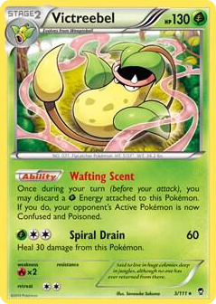 0003 Victreebel - 3/111 (XY Furious Fists) Rare Deck Exclusives