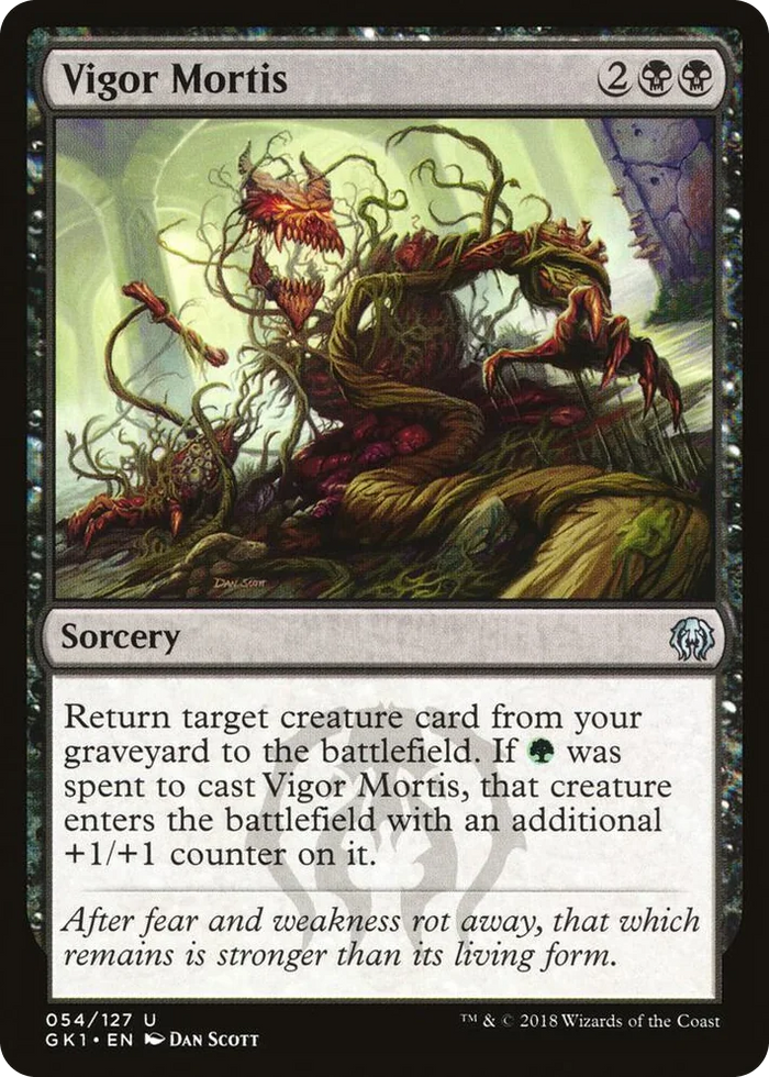 0054 Vigor Mortis U Guilds of Ravnica: Guild Kits