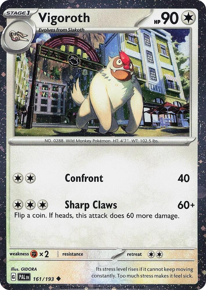 0161 Vigoroth (Cosmos Holo) Uncommon Miscellaneous Cards & Products