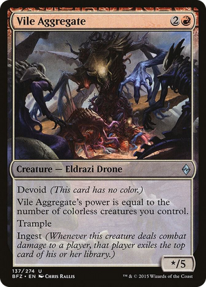 0137 Vile Aggregate U Battle for Zendikar