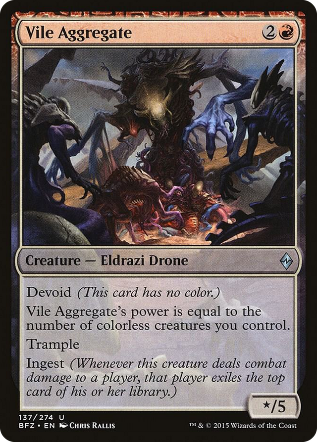 0137 Vile Aggregate U Battle for Zendikar