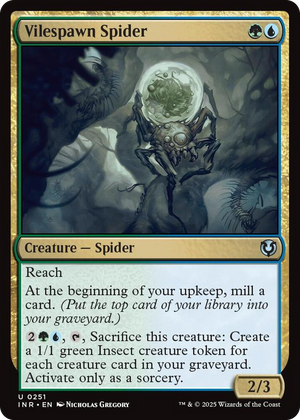0251 Vilespawn Spider U Innistrad Remastered