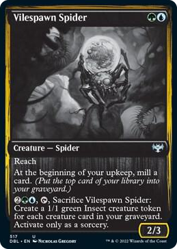 0517 Vilespawn Spider U Innistrad: Double Feature
