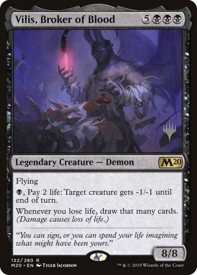 0122 Vilis, Broker of Blood R Promo Pack: Core Set 2020