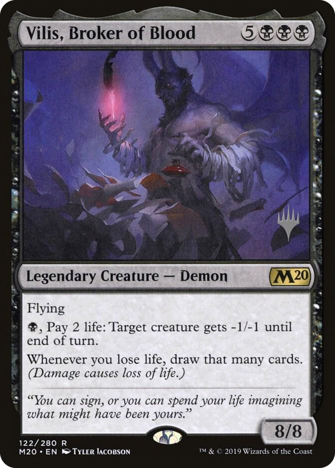 0122 Vilis, Broker of Blood R Promo Pack: Core Set 2020