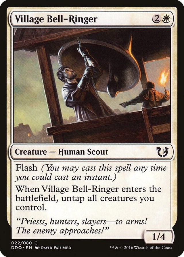 0022 Village Bell-Ringer C Duel Decks: Blessed vs. Cursed