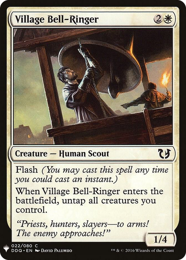 0022 Village Bell-Ringer C The List Reprints
