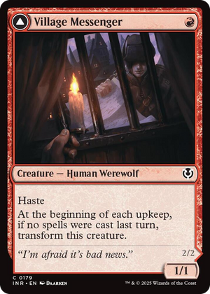 0179 Village Messenger C Innistrad Remastered