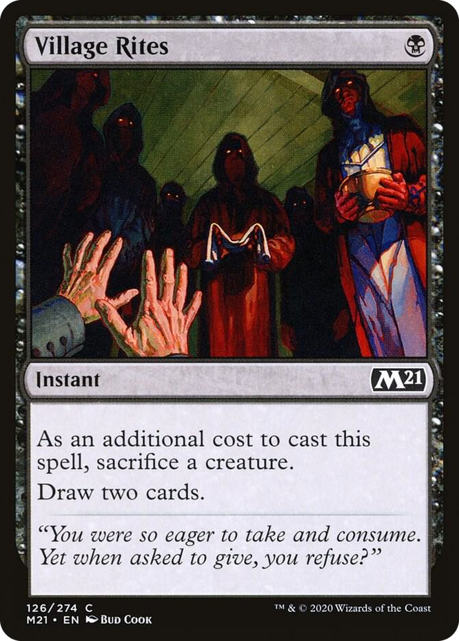 0126 Village Rites C Core Set 2021