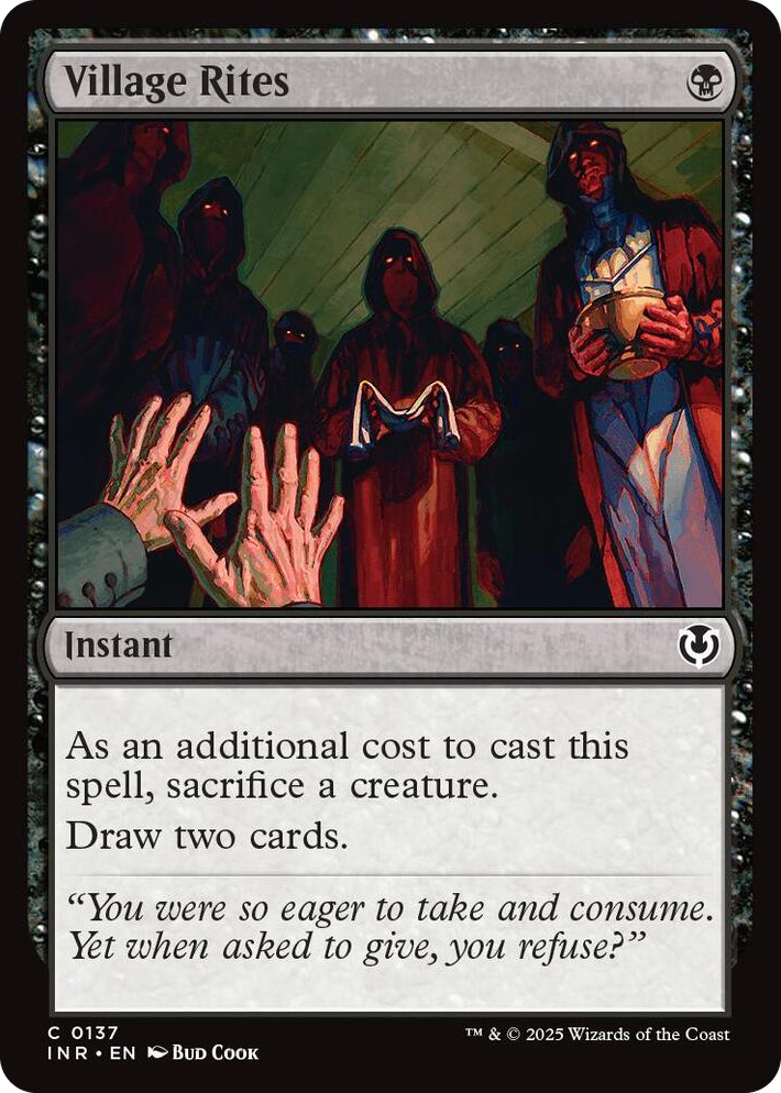 0137 Village Rites C Innistrad Remastered