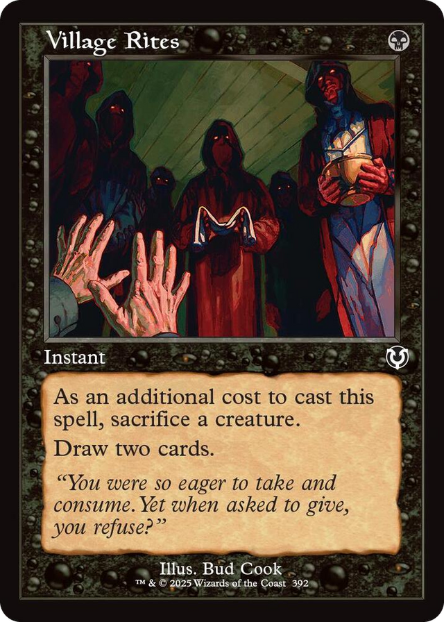 0392 Village Rites (Retro Frame) C Innistrad Remastered