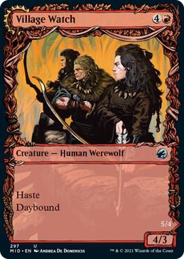 0297 Village Watch (Showcase) U Innistrad: Midnight Hunt
