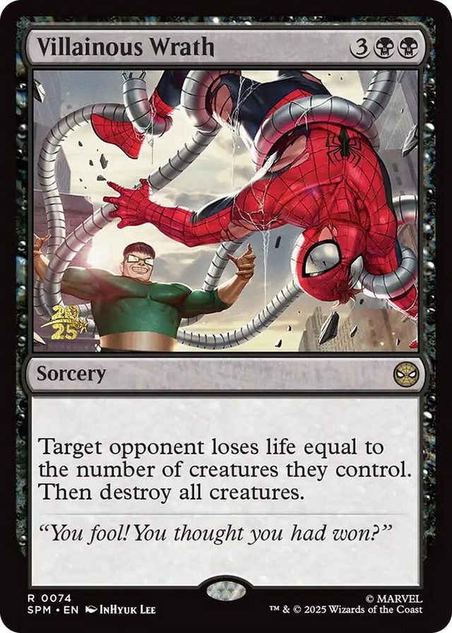 0074 Villainous Wrath R Prerelease Cards