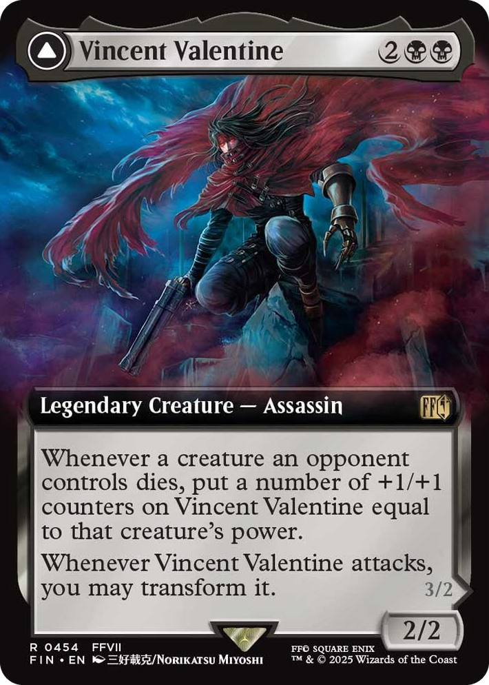 0454 Vincent Valentine (Extended Art) R FINAL FANTASY