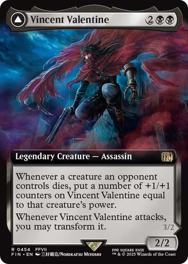 0454 Vincent Valentine (Extended Art) R FINAL FANTASY