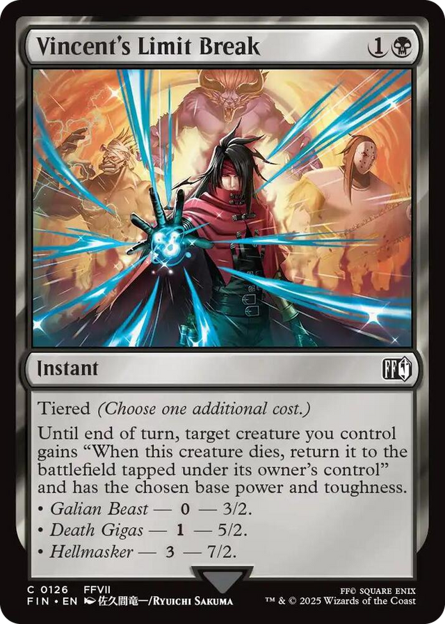 0126 Vincent's Limit Break C FINAL FANTASY