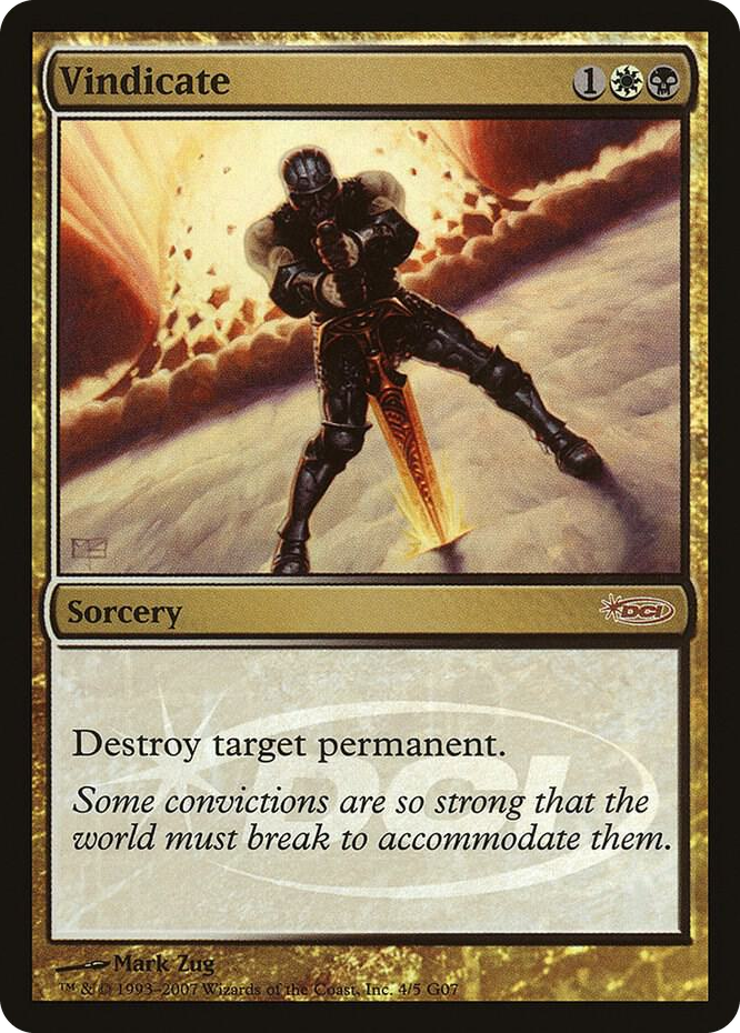 Vindicate (2007) #4 P - Judge Promos Pokemon card