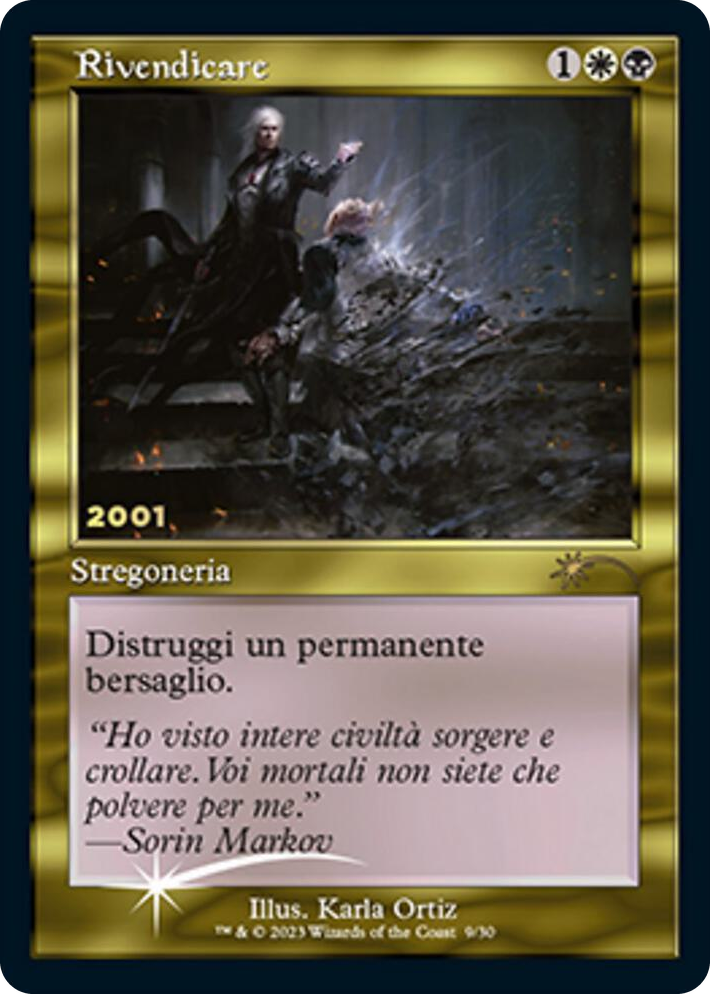 0009 Vindicate (IT Exclusive) P 30th Anniversary Promos