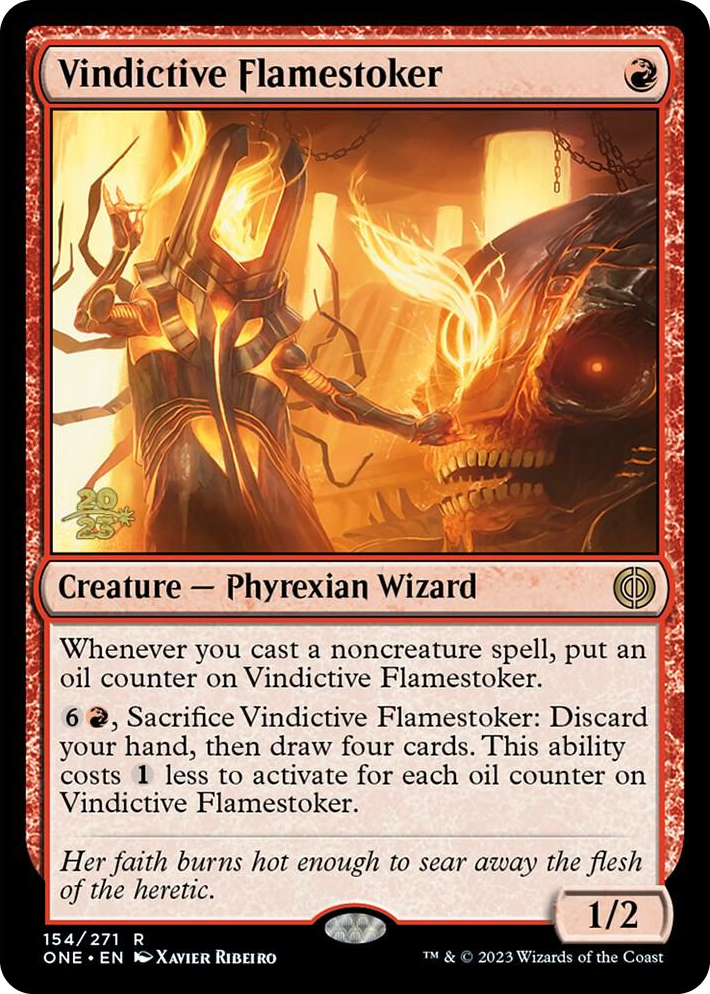 0154 Vindictive Flamestoker R Prerelease Cards