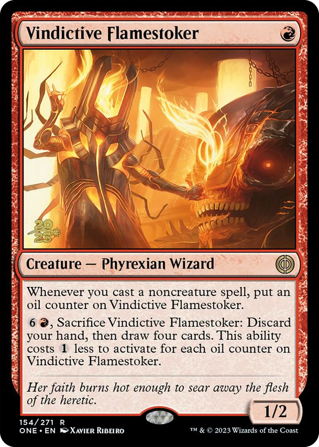 0154 Vindictive Flamestoker R Prerelease Cards