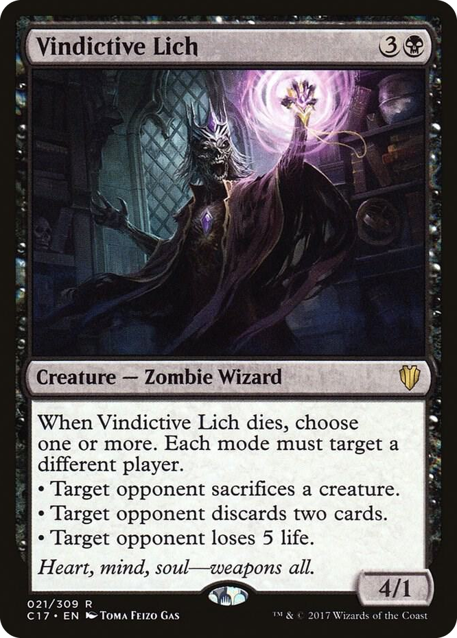 0021 Vindictive Lich R Commander 2017