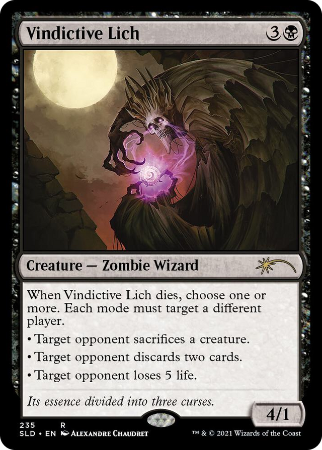 0235 Vindictive Lich R Secret Lair Drop Series