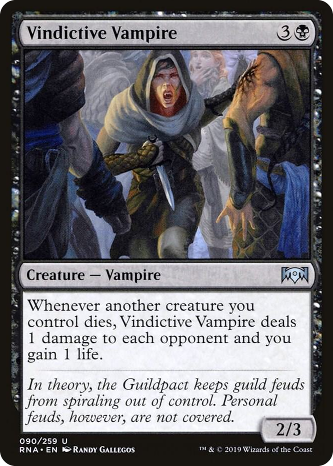 0090 Vindictive Vampire U Ravnica Allegiance