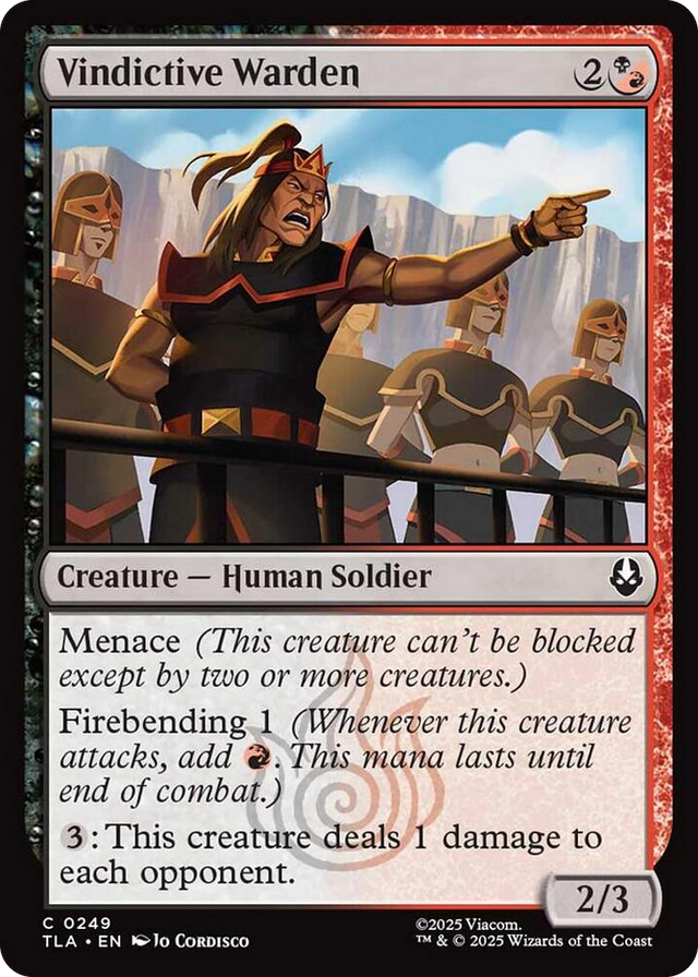0249 Vindictive Warden C The Last Airbender