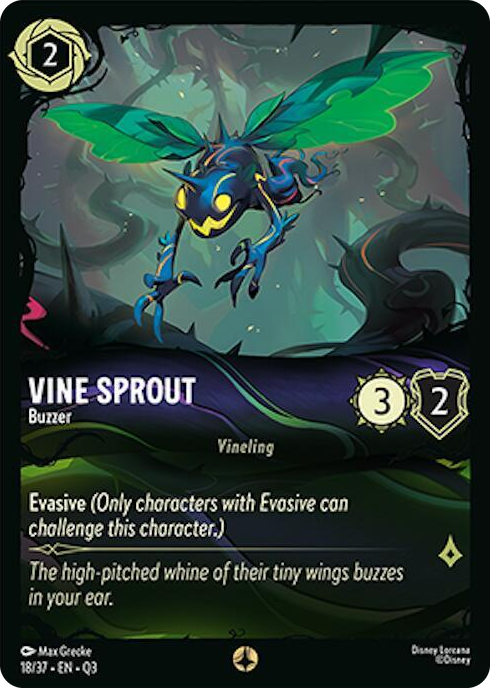 Vine Sprout - Buzzer #18 Quest - Illumineer's Quest: The Great Hunny Rescue Pokemon card