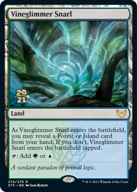 Vineglimmer Snarl #274 R - Prerelease Cards Pokemon card