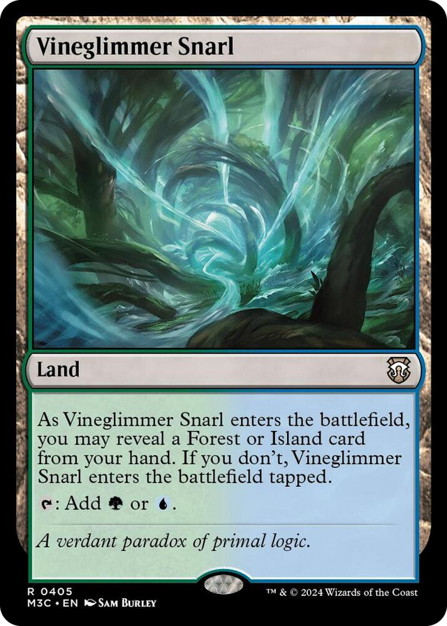 0405 Vineglimmer Snarl R Commander: Modern Horizons 3