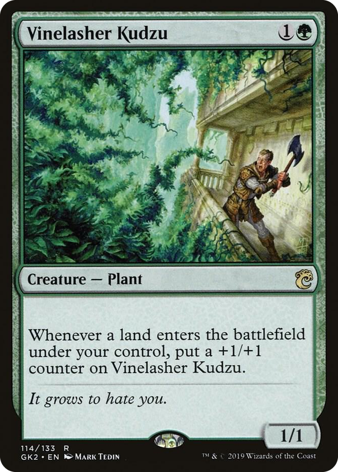 0114 Vinelasher Kudzu R Ravnica Allegiance: Guild Kits