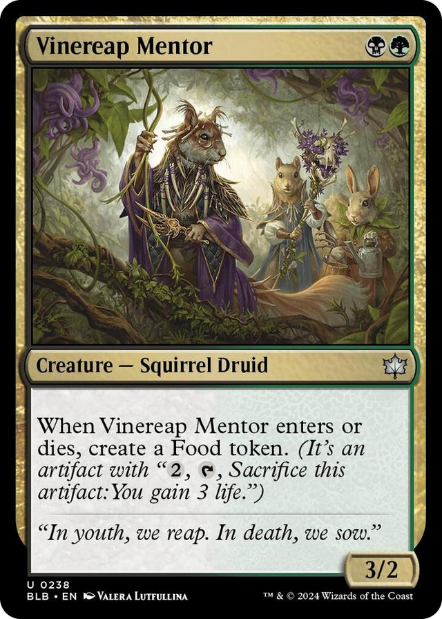 0238 Vinereap Mentor U Bloomburrow