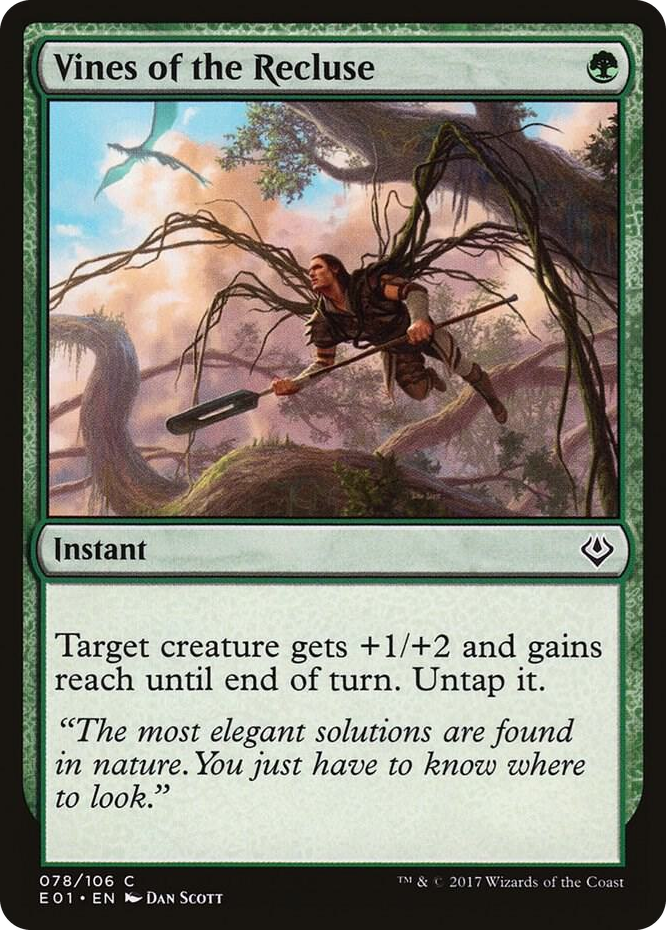 Vines of the Recluse #78 C - Archenemy: Nicol Bolas Pokemon card