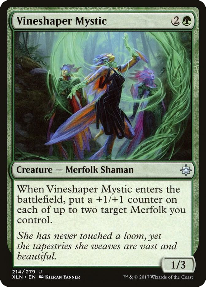 0214 Vineshaper Mystic U Ixalan