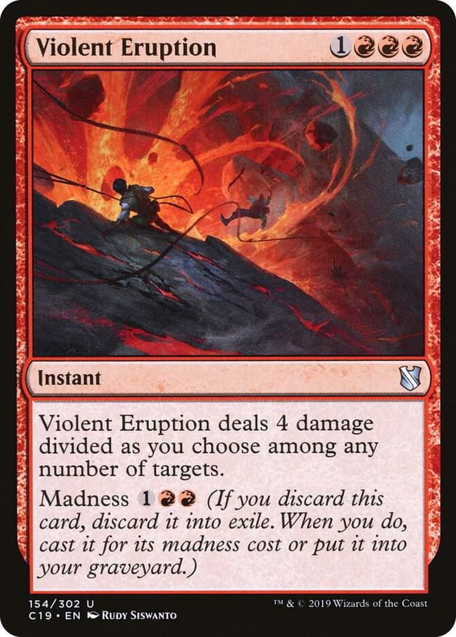 0154 Violent Eruption U Commander 2019